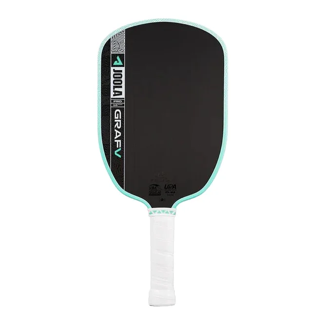 De JOOLA Steffi Graf Pro V pickleball paddle met een strak, modern design en een verlengd slagvlak.