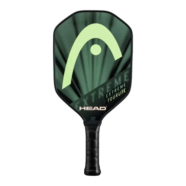 De lichte HEAD Extreme Tour LITE 2023 pickleball paddle met diamantvormig blad en comfortabele grip.